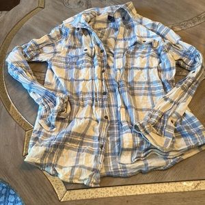 George Men’s Button Up Flannel size S